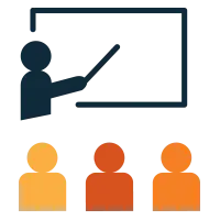 Change Management and Training Icon